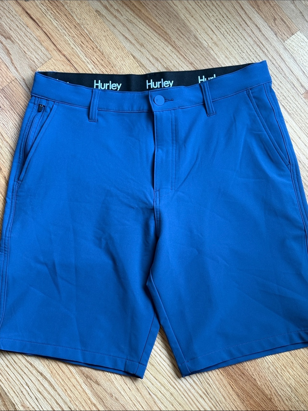Hurley size 32 Men's Royal Blue Hybrid Shorts